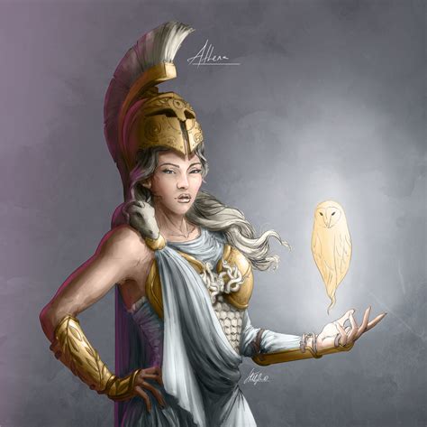 drawings of athena the goddess.